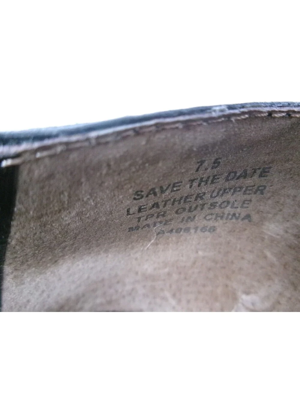 Kenneth Cole Reaction Save The Date Black Leather Wedge Pumps 7.5